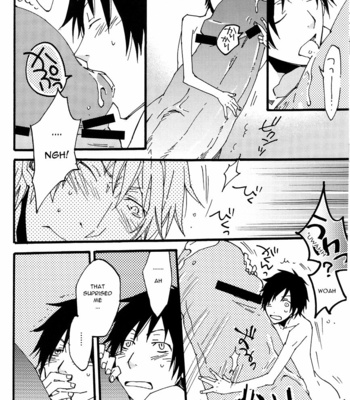 [Kaiten Mokugyo (MAKIMURA Maki)] Durarara!! dj – Heiwajima-kun no Nomimushi [Eng] – Gay Manga sex 18