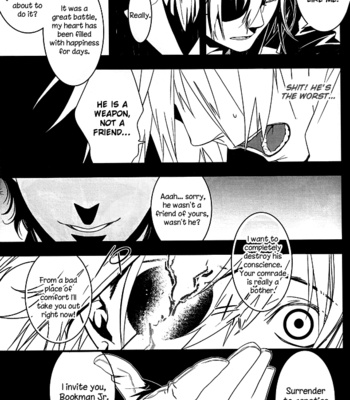 [E-Plus] D.Gray-man dj – Believe Those Who Are Seeking the Truth; Doubt Thoses Who Find It [Eng] – Gay Manga sex 32