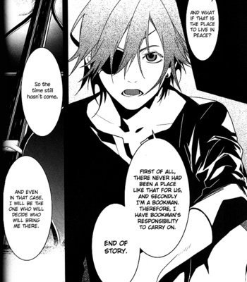 [E-Plus] D.Gray-man dj – Believe Those Who Are Seeking the Truth; Doubt Thoses Who Find It [Eng] – Gay Manga sex 33