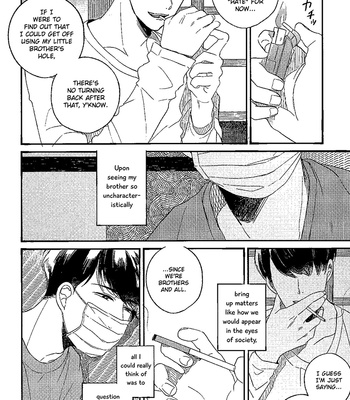 [q9 (Agata)] Osomatsu-san dj – Gomen ne, Kaa-san [Eng] – Gay Manga sex 24