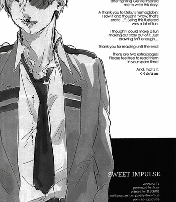 [△cus] Sweet Impulse – Boku no Hero Academia dj [Eng] – Gay Manga sex 23