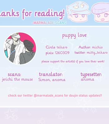[teikaro] Puppy love – JoJo dj [Eng] – Gay Manga sex 31