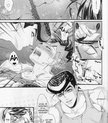 [J-Plum] J×R Nite shikashite hi nari – Jojo’s Bizarre Adventure dj [Spanish] – Gay Manga sex 11