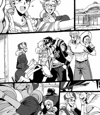 [Nanae Chrono] Grandson loves his Grandfather too much – JoJo’s Bizarre Adventure dj [JP] – Gay Manga sex 259