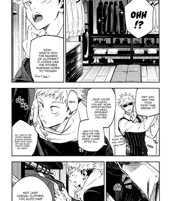 [Monochrome Kit / Mitsuya] Nugasete Ageyokka – Jujutsu Kaisen dj [Eng] – Gay Manga sex 5