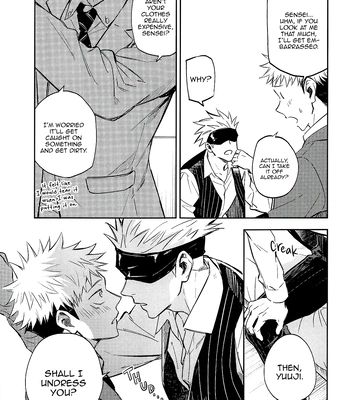 [Monochrome Kit / Mitsuya] Nugasete Ageyokka – Jujutsu Kaisen dj [Eng] – Gay Manga sex 8