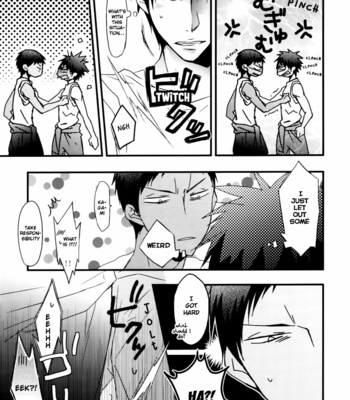 [Mitsuki] Stop Copying Me!! – Kuroko no Basuke dj [Eng] – Gay Manga sex 19