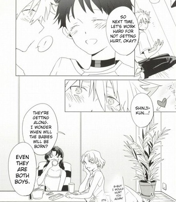 [Mm. (Moto)] Shin-chan ga Hatsujouki ni Narimashita – Neon Genesis Evangelion dj [Eng] – Gay Manga sex 22