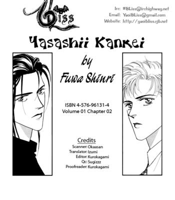 [FUWA Shinri] Yasashii Kankei ~ vol.1 [Eng] – Gay Manga sex 44