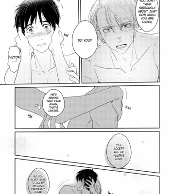 [Shimorinka] Yuri on Ice dj – Yokubari na Ore no Koi [Eng] – Gay Manga sex 14