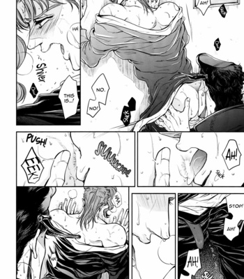 [Nikomi (MIYAMOTO Rin)] Jojo no Kimyou na Bouken dj – Gaman Dekinai Kimi to Boku [Eng] – Gay Manga sex 11