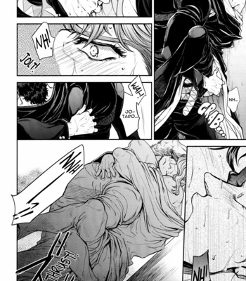 [Nikomi (MIYAMOTO Rin)] Jojo no Kimyou na Bouken dj – Gaman Dekinai Kimi to Boku [Eng] – Gay Manga sex 13