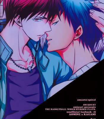 [Oniyuri] Spiral of the Sound of the Rain – Kuroko no Basuke dj [Eng] – Gay Manga sex 2