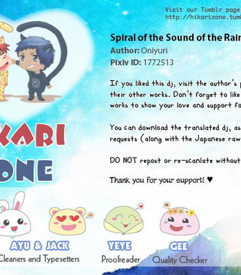 [Oniyuri] Spiral of the Sound of the Rain – Kuroko no Basuke dj [Eng] – Gay Manga sex 33