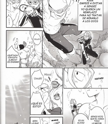 [SG (Tsure, hakusen, eniguma)] Zenbu tanin no seida… ! ! – One Punch Man dj [Esp] – Gay Manga sex 24