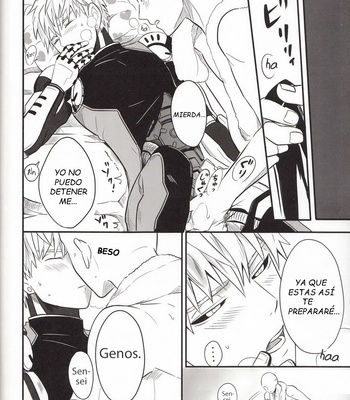 [SG (Tsure, hakusen, eniguma)] Zenbu tanin no seida… ! ! – One Punch Man dj [Esp] – Gay Manga sex 38