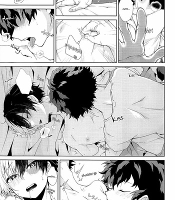 [Sakana Kusai (Sakamei Hamachi)] Yoru wa Mijikashi Koiseyo Shounen – Boku no Hero Academia dj [Eng] – Gay Manga sex 16