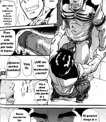 [Takeshi Matsu] Chorro ¡De entregas!!  – Spritz Delivery 1 [Spanish] – Gay Manga sex 28