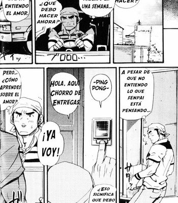 [Takeshi Matsu] Chorro ¡De entregas!!  – Spritz Delivery 2 [Spanish] – Gay Manga sex 10