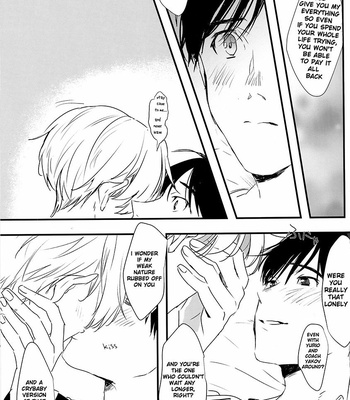 [K DOLL (serina)] Itai hodo ni, kimi o omou – Yuri!!! on ICE dj [Eng] – Gay Manga sex 32