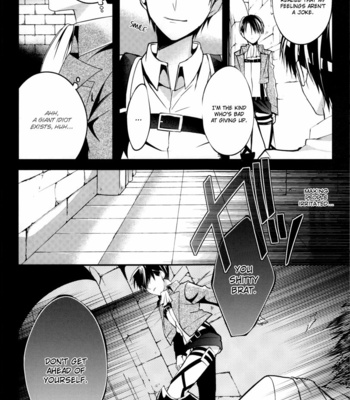 [Haru no Pan Matsuri (Rikoko)] Shingeki no Kyojin dj – Standing Atop Your Red Corpse [Eng] – Gay Manga sex 13