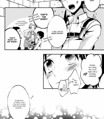 [Haru no Pan Matsuri (Rikoko)] Shingeki no Kyojin dj – Standing Atop Your Red Corpse [Eng] – Gay Manga sex 19