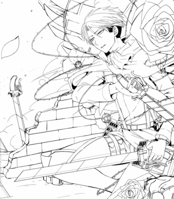 [Haru no Pan Matsuri (Rikoko)] Shingeki no Kyojin dj – Standing Atop Your Red Corpse [Eng] – Gay Manga sex 23