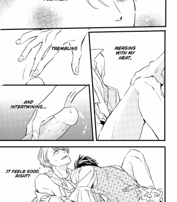 [Wagashi Kenkyukai (namezo)] When talking about love. – Yuri on Ice dj [Eng] – Gay Manga sex 13