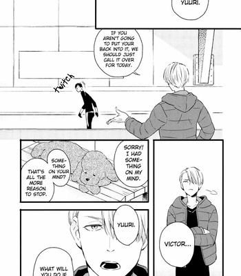 [Wagashi Kenkyukai (namezo)] When talking about love. – Yuri on Ice dj [Eng] – Gay Manga sex 7