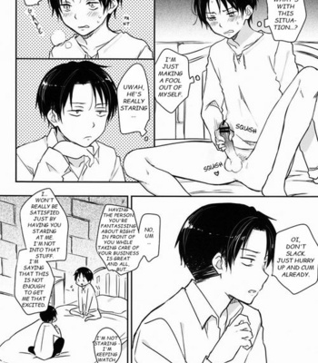 [Hey You! (Non)] Shingeki no Kyojin dj – Corporal, I’m Asking for Your Co-operation [Eng] – Gay Manga sex 12