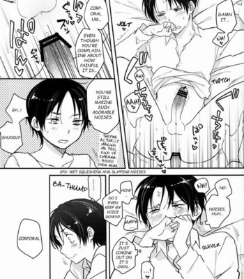 [Hey You! (Non)] Shingeki no Kyojin dj – Corporal, I’m Asking for Your Co-operation [Eng] – Gay Manga sex 19