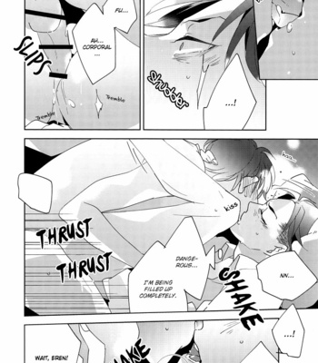 [apatas (Esu)] Shingeki no Kyojin dj – I Wanna Kiss You! [Eng] – Gay Manga sex 17