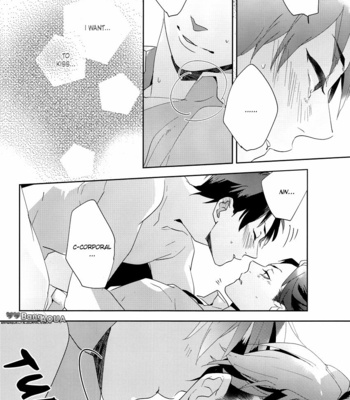 [apatas (Esu)] Shingeki no Kyojin dj – I Wanna Kiss You! [Eng] – Gay Manga sex 7