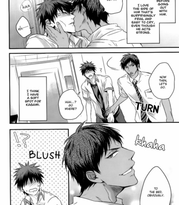 [COLORBLE] Karisome Confection – Kuroko no Basuke dj [Eng] – Gay Manga sex 12