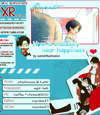 [Maico/ Sanshita] Shingeki no Kyojin dj – Now Is Endlessly Near Happiness [Eng] – Gay Manga sex 20