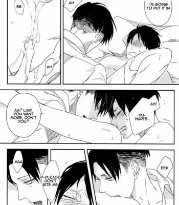 [sabicola (Massao, Torako)] Shingeki no Kyojin dj – You Aibon [Eng] – Gay Manga sex 9