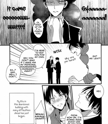 [AKOU Susugu] Shingeki no Kyojin dj – Koyoi Haikyo de Futarikiri [Eng] – Gay Manga sex 21