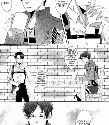 [ZERO*STYLE] Shingeki no Kyojin dj – Pretending Not to Know the Reason for the Tears by Your Side [Eng] – Gay Manga sex 3