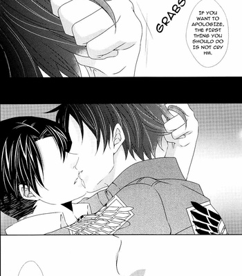 [ZERO*STYLE] Shingeki no Kyojin dj – Pretending Not to Know the Reason for the Tears by Your Side [Eng] – Gay Manga sex 9