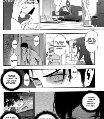 [Ikujinashi no Fetishist] Shiiseishou no Maria – Steins;Gate dj [Eng] – Gay Manga sex 20