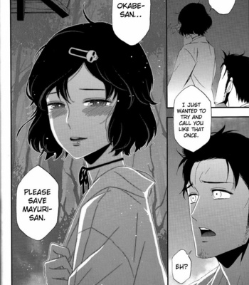 [Ikujinashi no Fetishist] Shiiseishou no Maria – Steins;Gate dj [Eng] – Gay Manga sex 38
