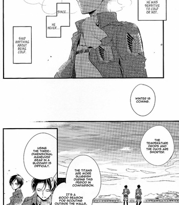 [Arabic Yamato (ASAI Nishi)] Shingeki no Kyojin dj – Samugari Heichou [Eng] – Gay Manga sex 7