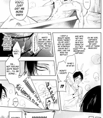 [24: (Ninjin)] Shingeki no Kyojin dj – I Want to See Captain Look Upset!! [Eng] – Gay Manga sex 10