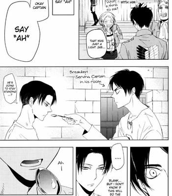 [24: (Ninjin)] Shingeki no Kyojin dj – I Want to See Captain Look Upset!! [Eng] – Gay Manga sex 8