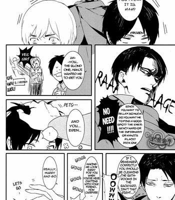 [Bodatto (Kirishima)] Shingeki no Kyojin dj – Menpi Ichimai Kyoukaisen Shita [Eng] – Gay Manga sex 8