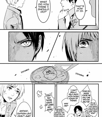 [Bodatto (Kirishima)] Shingeki no Kyojin dj – Menpi Ichimai Kyoukaisen Shita [Eng] – Gay Manga sex 5