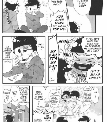 [fannypokomaru/ Fani] Osomatsu-san dj – Karamatsu Under [Eng] – Gay Manga sex 8