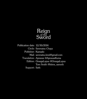 [Senmatsu Chaya (Kamado)] Reign of the Sword [Eng] – Gay Manga sex 33