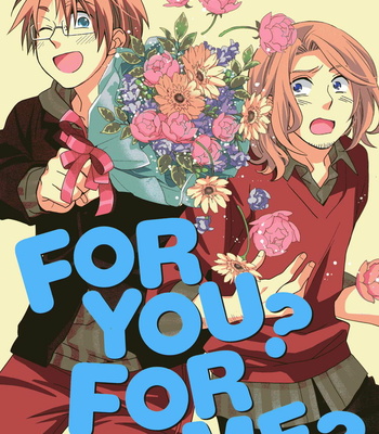 [Hobby Hobby (IWAKI Soyogo)] Hetalia dj – For You? For Me?  [Eng] – Gay Manga thumbnail 001
