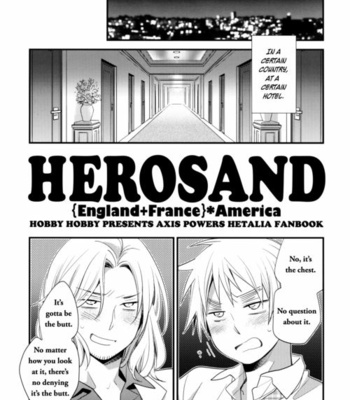 [Hobby Hobby] Hero Sand – Hetalia dj [Eng] – Gay Manga sex 4